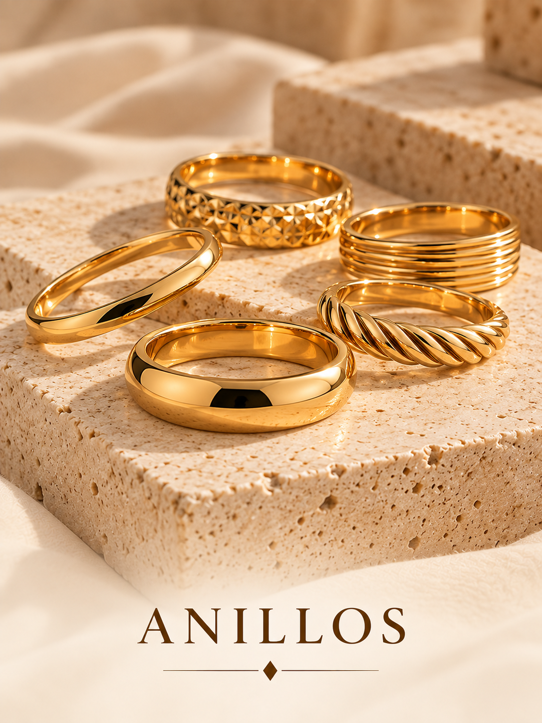 Anillos — imagen editorial AFLORA
