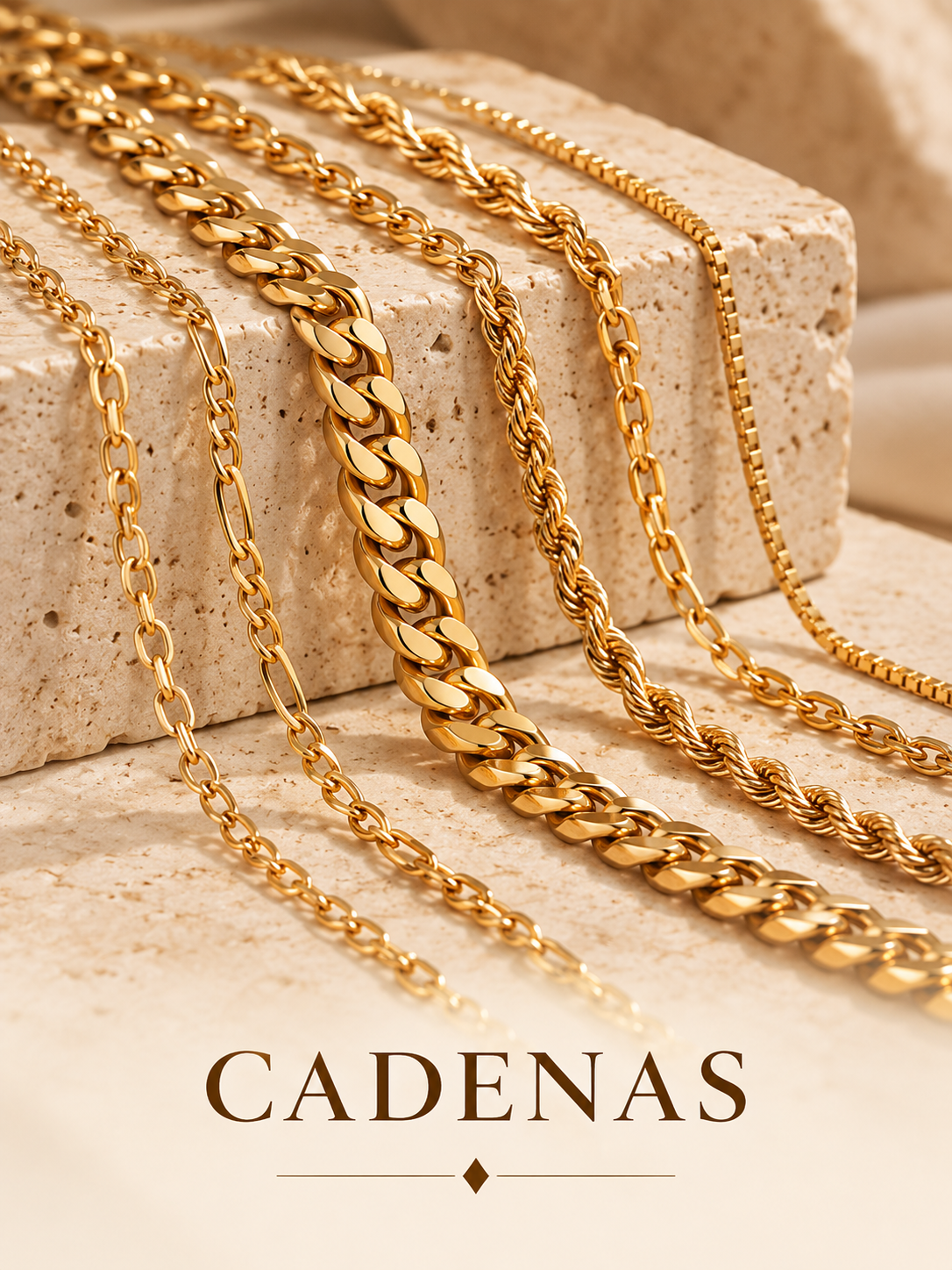 Cadenas — imagen editorial AFLORA
