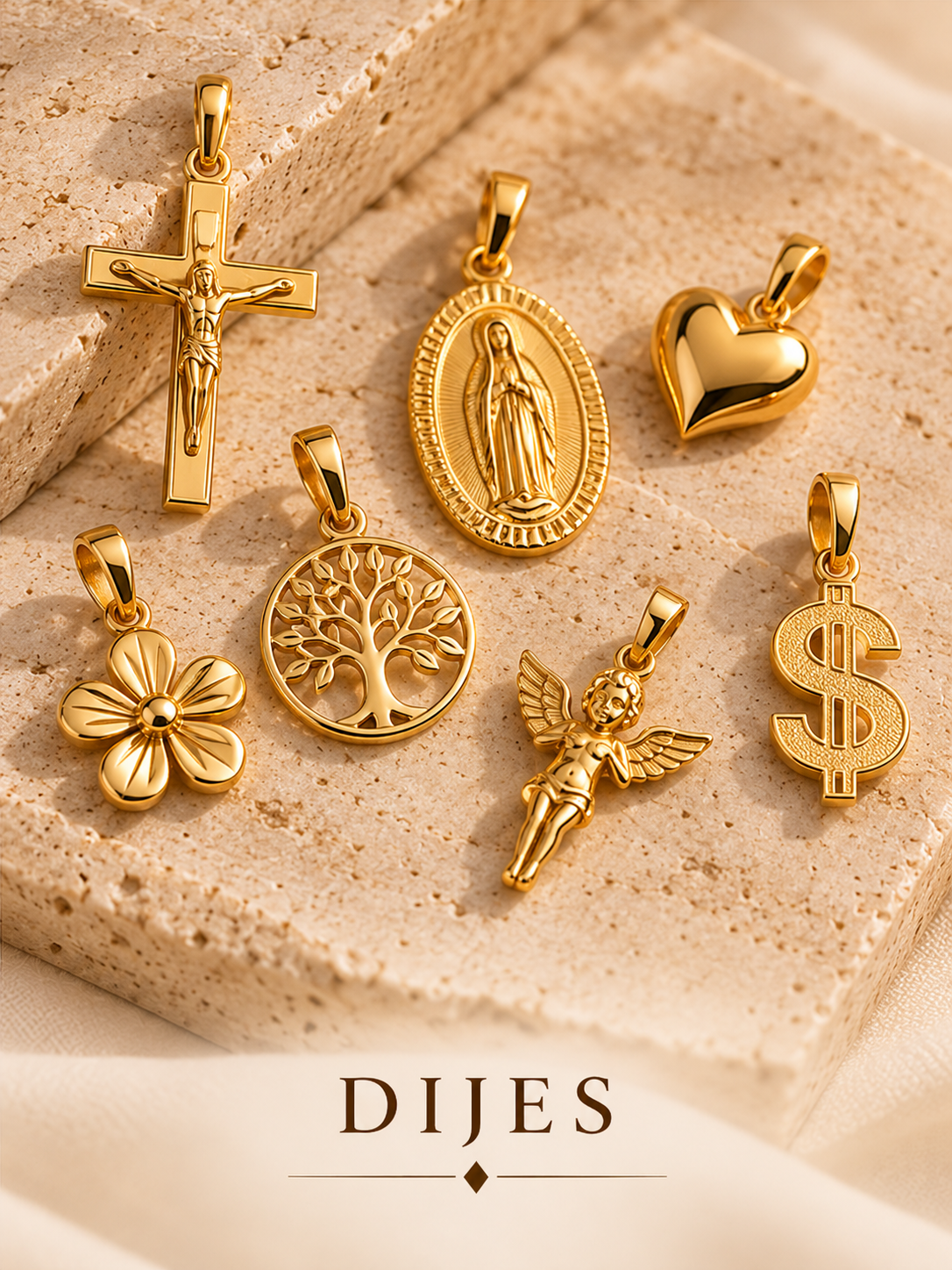 Dijes — imagen editorial AFLORA