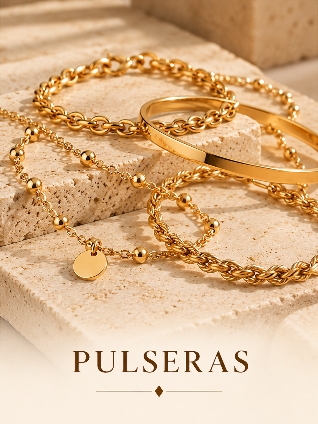Pulseras — imagen editorial AFLORA